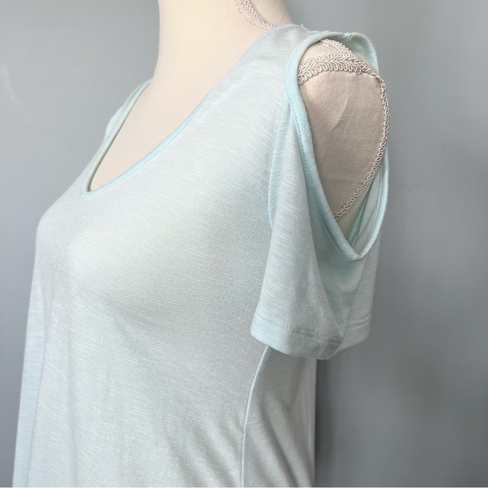 So Relaxed Fit Light Cold Shoulder Top Size XXS